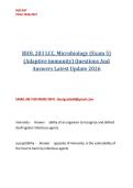 BIOL 203 LCC&comma; Microbiology &lpar;Exam 5&rpar; &lpar;Adaptive immunity&rpar; Questions And Answers Latest 2026
