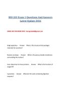 All BIO 203 Test Bank Exam  Package deal Questions & answers 2026 update