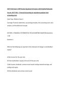 ACCT 5312 Exam 1 200 Practice Questions & Answers with Detailed Rationales&period;