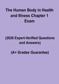 Human Body in Health & Illness Chapter 1 Nursing Exam Review Questions & Key Points 2026
