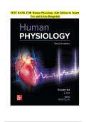 TEST BANK FOR Human Physiology 16th edition by Stuart Ira Fox &comma; Krista Rompolski iISBN&colon;978-1260597660 ALL CHAPTERS COVERED YOUR ULTIMATE GUIDE 100&percnt; VERIFIED A&plus; GRADE ASSURED&excl;&excl;&excl;&excl;&excl; NEW LATEST UPDATE&excl;&excl;&excl;&excl;&excl;&excl;&NewLine;