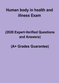 Human Body in Health and Illness Complete Nursing Study Guide & Revision Notes 2026