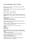 COB 300 MANGEMENT EXAM 2 &lpar;PARGAS&rpar;