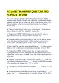 ACI LATEST EXAM PREP QUESTIONS AND&NewLine;ANSWERS PDF 2026