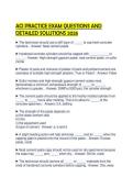 ACI PRACTICE EXAM QUESTIONS AND&NewLine;DETAILED SOLUTIONS 2026