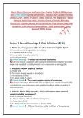  &NewLine; &NewLine;Alberta Master Electrician Certification Exam Practice Test Bank&colon; 200 Questions &NewLine;with Correct Answers & Detailed Rationales &vert; Based on 2024 Canadian Electrical &NewLine;Code &lpar;CEC&rpar; Part I&comma; Alberta STANDATA&comma; Safety Codes Act&comma; OHS Regulations &ndash; Master &NewLine;Elec