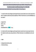 2023 NUR 2502 NUR2502 Final Exam MDC 3 Final Exam &ndash;  Cardiovascular and Hematology&sol;A&plus; GRADE