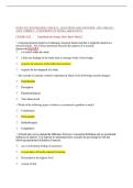NURS 4325 KNOWLEDGE CHECK &num;1 &vert; QUESTIONS AND ANSWERS &vert; 2026 UPDATE &vert; 100&percnt; CORRECT - UNIVERSITY OF TEXAS&comma; ARLINGTON&period;