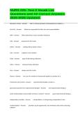 NURS 225- Test 2 Vocab List Questions and All Correct Answers 2025-2026 Updated&period;
