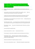 Nurs 225 - Test 3 Practice Questions with Complete Solved Solutions 2025-2026 Updated&period;