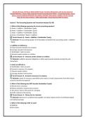 &NewLine;ACC 231 ASU Exam 2 &ndash; Practice Test Bank &lpar;200 Questions&rpar; with Correct Answers & Detailed Rationales &vert; Professor Mindy Wolfe &vert; Financial Accounting Topics&colon; Accounting Equation&comma; Journal Entries&comma; Inventory &lpar;FIFO&sol;LIFO&rpar;&comma; Receivables&comma; Bad Debts&comma; Depreciation&comma; 