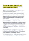 CHST EXAM REVIEW QUESTIONS WITH&NewLine;ACCURATE SOLUTIONS 2026