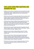 CHST LATEST EXAM PREP QUESTIONS AND&NewLine;ANSWERS PDF 2026