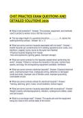 CHST PRACTICE EXAM QUESTIONS AND&NewLine;DETAILED SOLUTIONS 2026