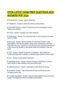 CPOA LATEST EXAM PREP QUESTIONS AND&NewLine;ANSWERS PDF 2026