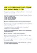 CSIA 105 CERTIFICATION EXAM QUESTIONS&NewLine;AND VERIFIED ANSWERS 2026