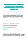 NGN NCLEX PN ACTUAL EXAM BUNDLED EXAMS NEWEST 2026 &vert; PN NCLEX Actual Exam Next Generation &vert; Complete Q&A with Detailed Rationales &vert; Already Graded A&plus; &vert; Pass Guaranteed - A&plus; Graded