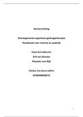 Samenvatting Ge&iuml;ntegreerde Cognitieve Gedragstherapie&vert; Korrelboom &vert; 2025&sol;2026 &vert; Derde&comma; herziene editie &vert; 9789046909072