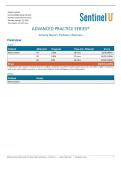 Sentinel U APS Pediatric Wellness Simulation &ndash; Marci Owens Case &vert; 100&percnt; Score Report &vert; 2026 Updated - Northern Kentucky University&period;
