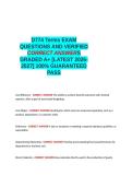 D774 Terms EXAM QUESTIONS AND VERIFIED CORRECT ANSWERS GRADED A&plus; -LATEST 2026-2027- 100- GUARANTEED PASS&period;docx&NewLine;&NewLine;