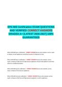EPA 608 Certification EXAM QUESTIONS AND VERIFIED CORRECT ANSWERS GRADED A&plus; -LATEST 2026-2027- 100- GUARANTEED PASS&period;docx&NewLine;&NewLine;