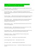 HOSA&colon; Forensic History and Careers Test Questions Fully Solved&period;