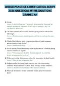 WEBCE PRACTICE CERTIFICATION SCRIPT&NewLine;2026 QUESTIONS WITH SOLUTIONS&NewLine;GRADED A