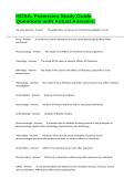 HOSA&colon; Forensics Study Guide Questions with Actual Answers&period;