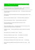 HOSA&colon; Forensic Science Practice Test Questions All Solved&period;
