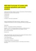 HESI Mid Curricular V2 exams with complete questions and correct answers&period;docx