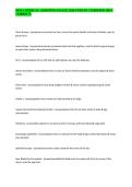 HOSA MEDICAL ASSISTING EXAM &vert; 2026 UPDATE &vert; VERIFIED 100&percnt; CORRECT&period;&NewLine;