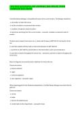CDM TEST QUESTIONS AND ANSWERS &vert; 2026 UPDATE &vert; WITH COMPLETE SOLUTIONS&period;&NewLine;
