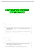 BAR EXAM-CLASS ACTIONS QUESTIONS WITH COMPLETE ANSWERS