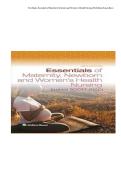 Test Bank Essentials of Maternity&comma; Newborn  and  Women&rsquo;s  Health&NewLine;Nursing
