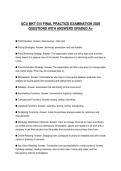GCU MKT-315 FINAL PRACTICE EXAMINATION 2026&NewLine;QUESTIONS WITH ANSWERS GRADED A&plus;&NewLine;