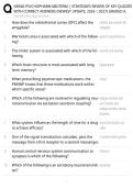 NR546 PSYCHOPHARM MIDTERM &vert; STRATEGIES REVIEW OF KEY QUIZZES WITH CORRECT ANSWERS &lpar;NEWEST UPDATE&comma; 2026 &vert; 2027&rpar; GRADED A&period;