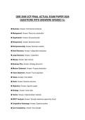 GEB 3006 UCF FINAL ACTUAL EXAM PAPER 2026&NewLine;QUESTIONS WITH ANSWERS GRADED A&plus;
