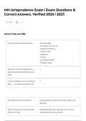 MN Jurisprudence Exam &vert; Exam Questions & Correct Answers&comma; Verified 2026 &vert; 2027&period;