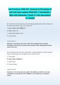 BIOS255 Complete Course BUNDLE 2026&sol;2027 &vert; Exams 1-3 &plus; Lab Practicum &plus; Final &vert; Chamberlain &vert; Q&A with Rationales &vert; Pass Guaranteed - A&plus; Graded