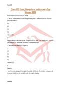 Chem 103 Exam 3 Questions and Answers Top Graded 2026