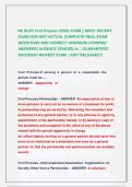 NC BLET Civil Process &lpar;2026&rpar; EXAM &vert;&vert; MOST RECENT &NewLine;EXAM 2026-2027 ACTUAL COMPLETE REAL EXAM &NewLine;QUESTIONS AND CORRECT ANSWERS &lpar;VERIFIED &NewLine;ANSWERS&rpar; ALREADY GRADED A&plus; &vert; GUARANTEED &NewLine;SUCCESS&excl;&excl; NEWEST EXAM &vert; JUST RELEASED&excl;&excl;