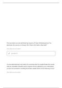 BEEF QUALITY ASSURANCE FINAL EXAM QUESTIONS WITH CORRECT ANSWERS