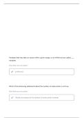 BQA MIDTERM QUESTIONS WITH CORRECT ANSWERS