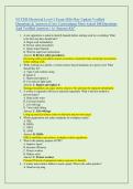 NCCER Electrical Level 1 Exam 2026 May Update Verified &NewLine;Questions & Answers &lpar;Core Curriculum&rpar; Most Asked 100 Questions &NewLine;And Verified Answers &vert; A&plus; Success Kit&rdquo; 