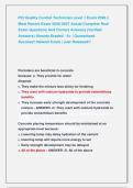 PCI Quality Control Technician Level 1 Exam 2026 &vert;&vert; &NewLine;Most Recent Exam 2026-2027 Actual Complete Real &NewLine;Exam Questions And Correct Answers &lpar;Verified &NewLine;Answers&rpar; Already Graded   A&plus; &vert; Guaranteed          &NewLine;Success&excl;&excl; Newest Exam &vert; Just Released&excl;&excl;
