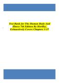 Test Bank for The Human Body in Health And Illness 7th Edition By Herlihy&comma; Exhaustively Covers Chapters 1-27