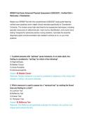 NR509 Final Exam Advanced Physical Assessment &lpar;2026&sol;2027&rpar; &vert; Verified Q&A &plus; Rationales &vert; Chamberlain Graded A&plus;&NewLine;