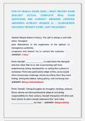 PCN-107 Midterm EXAM &lpar;2026&rpar; &vert;&vert; MOST RECENT EXAM &NewLine;2026-2027 ACTUAL COMPLETE REAL EXAM &NewLine;QUESTIONS AND CORRECT ANSWERS &lpar;VERIFIED &NewLine;ANSWERS&rpar; ALREADY GRADED A&plus; &vert; GUARANTEED &NewLine;SUCCESS&excl;&excl; NEWEST EXAM &vert; JUST RELEASED&excl;&excl;