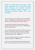 POWER TO ARREST FINAL EXAM &lpar;2026&rpar; &vert;&vert; MOST &NewLine;RECENT EXAM 2026-2027 ACTUAL COMPLETE REAL &NewLine;EXAM QUESTIONS AND CORRECT ANSWERS &NewLine;&lpar;VERIFIED ANSWERS&rpar; ALREADY GRADED A&plus; &vert; &NewLine;GUARANTEED SUCCESS&excl;&excl; NEWEST EXAM &vert; JUST &NewLine;RELEASED&excl;&excl;