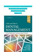 Dental Management of the Medically Compromised Patient 10th Edition &lpar;Miller&rpar;&comma; Chapters 1&ndash;30&comma; Comprehensive Test Bank Multiple Choice Questions